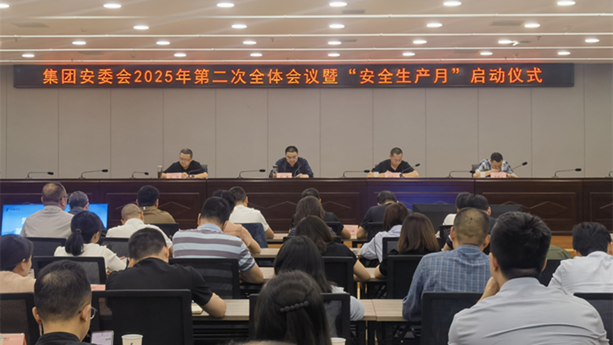 綿投集團(tuán)召開安委會(huì)2025年二次全體成員會(huì)議暨“安全生產(chǎn)月”啟動(dòng)儀式  